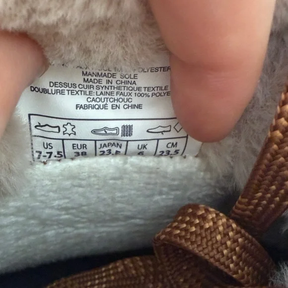 Pajar Canada Giselle Waterproof Leather Snow Boots Fur Lined Brown - Picture 8 of 11